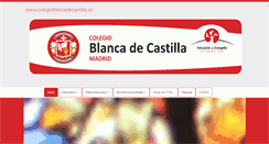Desktop Screenshot of colegioblancadecastilla.es